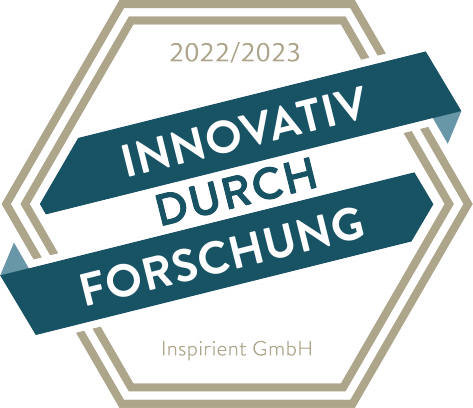 Selected for 2022 Forschungssiegel: Innovativ durch Forschung