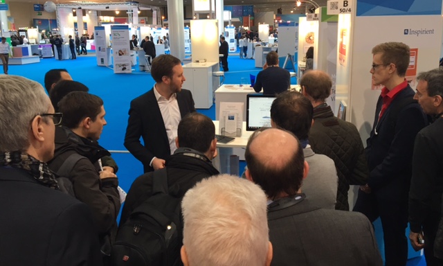 Inspirient presenting to global executives at CeBIT Business Intelligence Tour 2016
